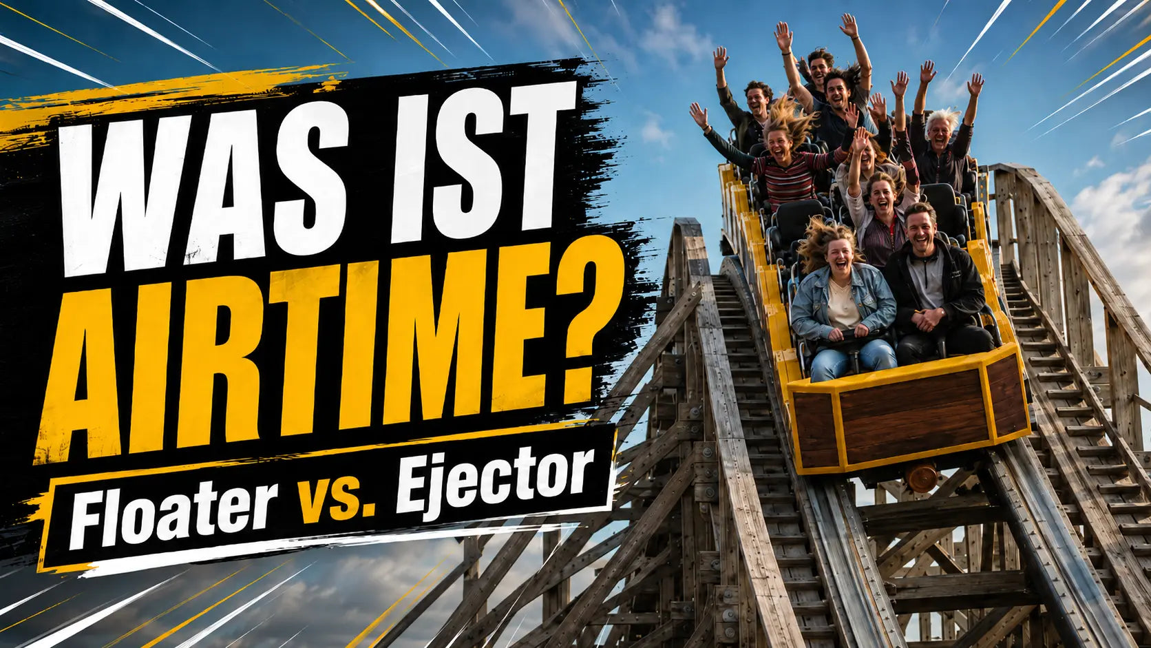 Was ist Airtime? Das Gefühl, warum Achterbahn-Fans süchtig nach Hügeln sind