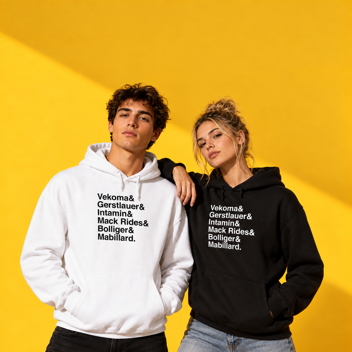 Freizeitpark Hoodies – Coasterfashion Models im Studio