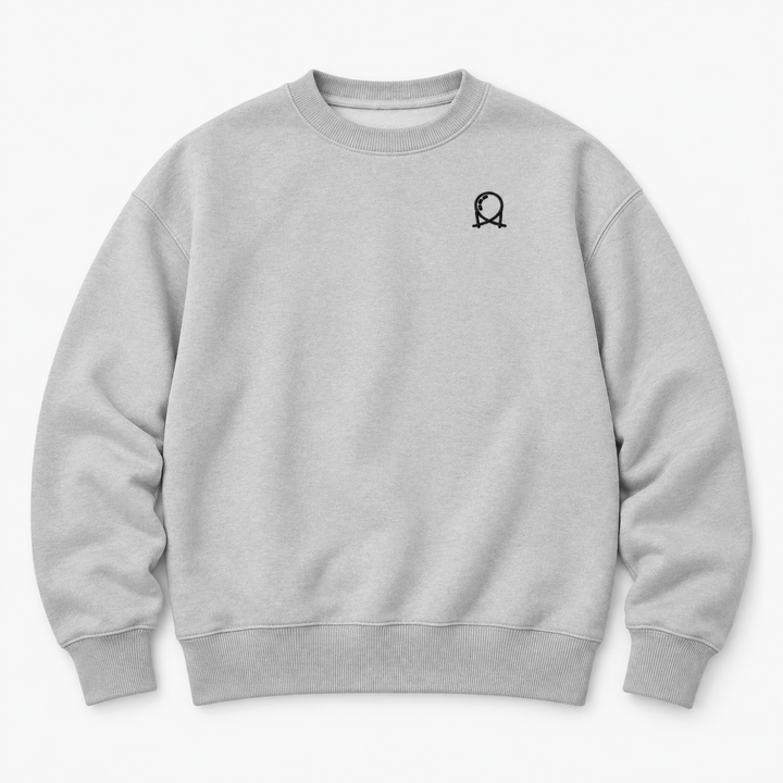 Classic Looping Stick Sweatshirt in Grau meliert