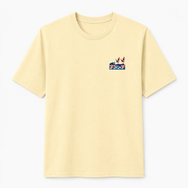 Launch Coaster Rust Frontcar Stick T-Shirt
