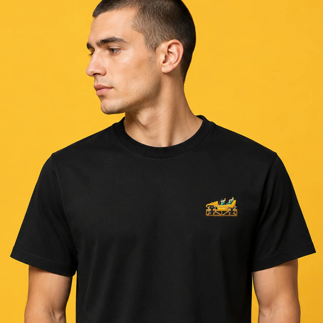 Mega Coaster Hassloch Frontcar Stick T-Shirt