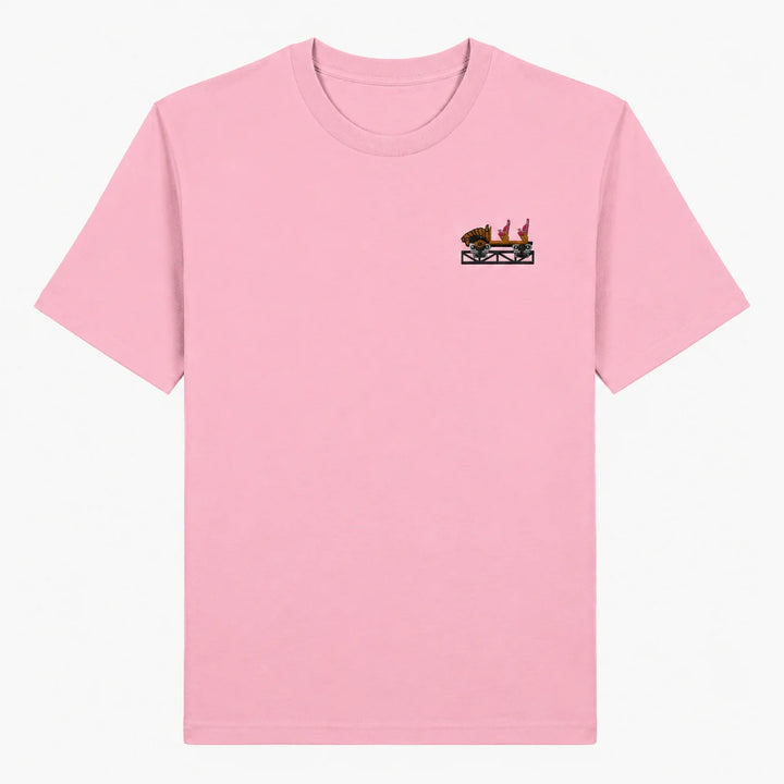 Multi Launch Coaster Brühl Frontcar Stick T-Shirt