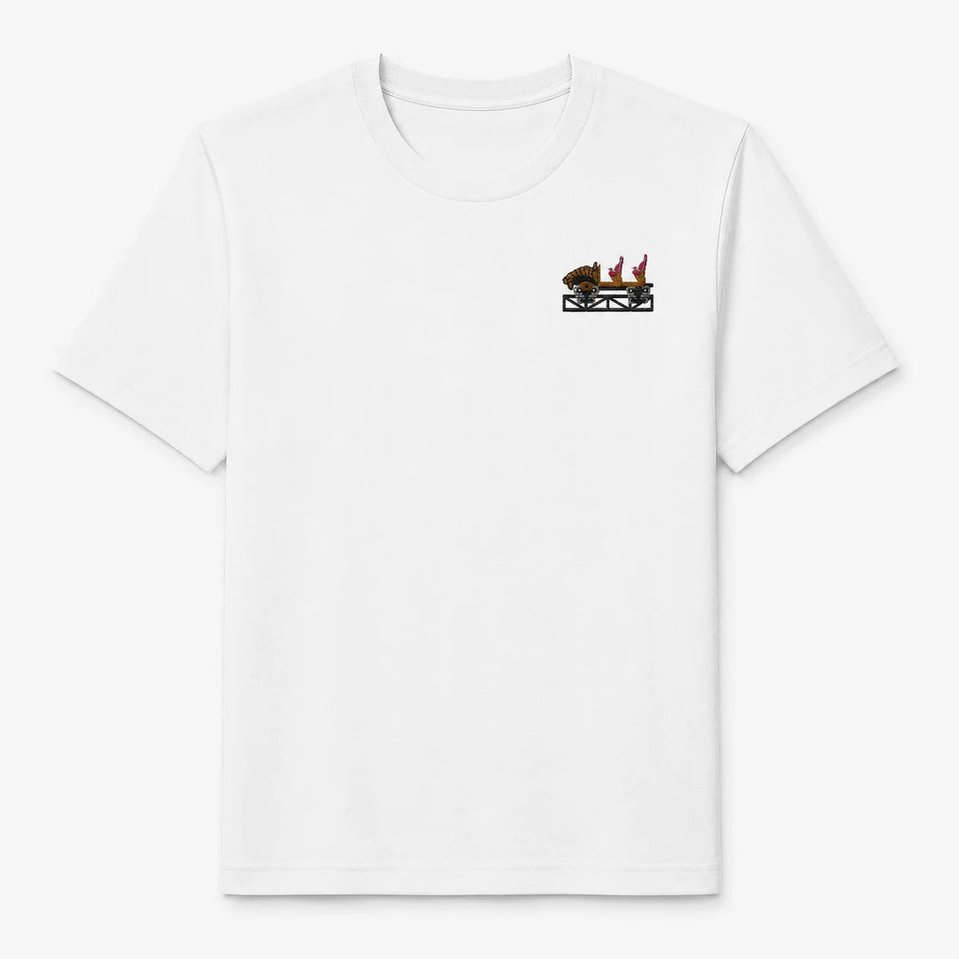 Multi Launch Coaster Brühl Frontcar Stick T-Shirt