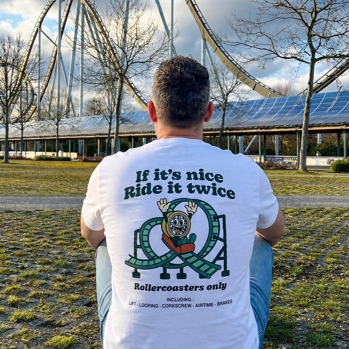 ROLLERCOASTERS ONLY Heavy T-Shirt