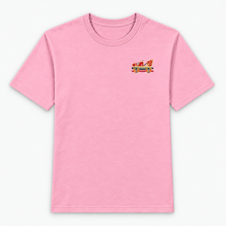 Indoor Coaster 2.0 Rust Frontcar – T-Shirt Rosa