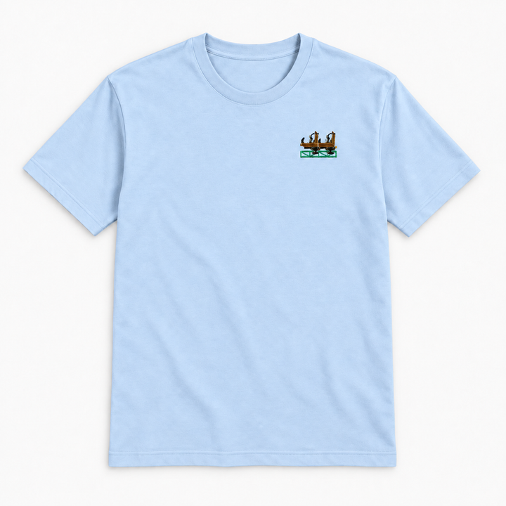 Launch Coaster Sierksdorf Frontcar Stick T-Shirt – blue-soul