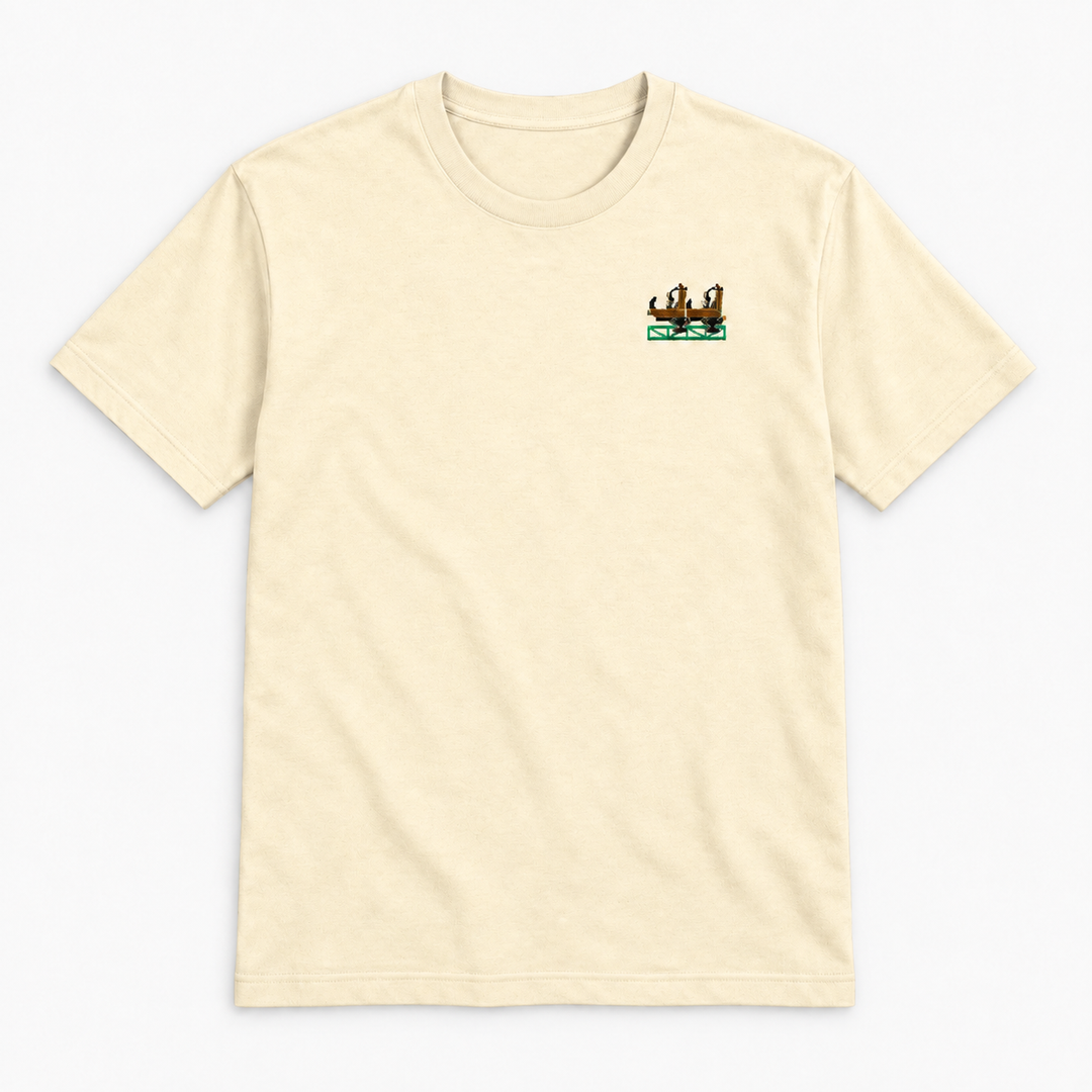 Launch Coaster Sierksdorf Frontcar Stick T-Shirt – natural-raw