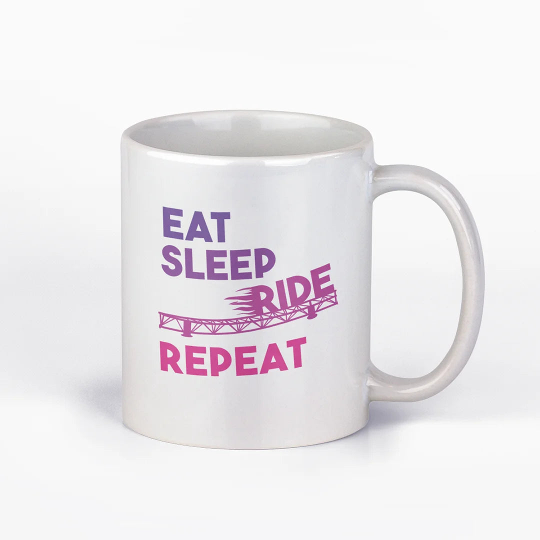 EAT SLEEP RIDE REPEAT Tasse