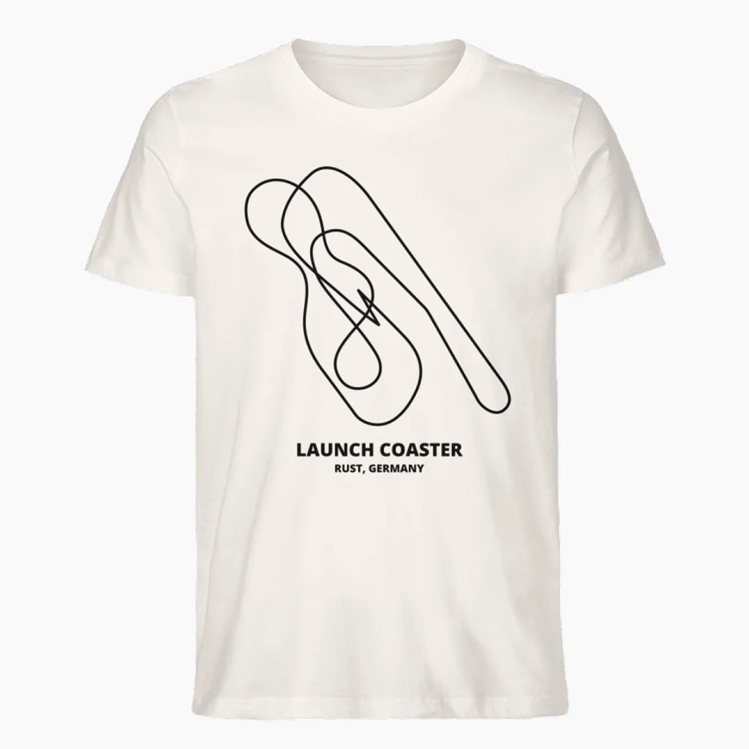 LAUNCH COASTER RUST Layout T-Shirt