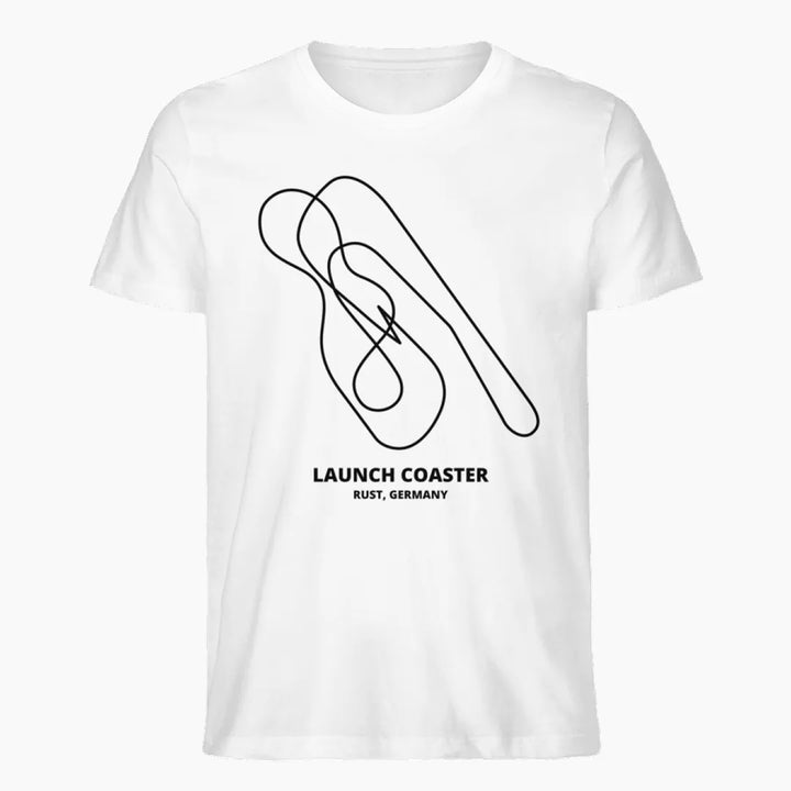 LAUNCH COASTER RUST Layout T-Shirt